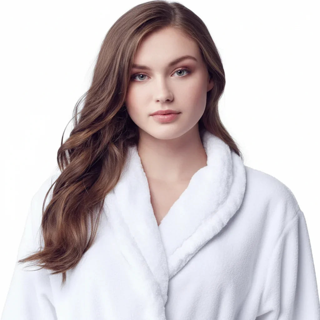 Women's Ultra Soft Plush Bathrobe - (Sizes S/M–2XL/3XL · Machine Washable)