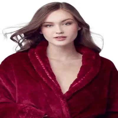Women's Ultra Soft Plush Bathrobe - (Sizes S/M–2XL/3XL · Machine Washable)