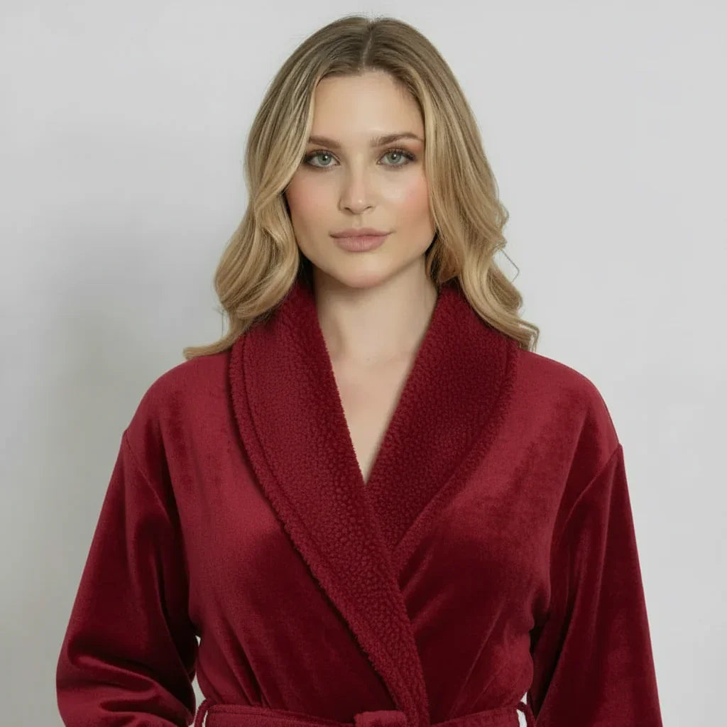 Women's Ultra Soft Plush Bathrobe - (Sizes S/M–2XL/3XL · Machine Washable)