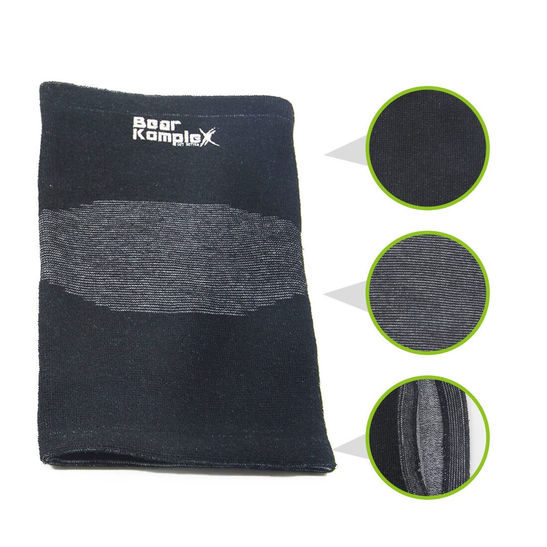 Bear KompleX LITE knee sleeves (Cross Training, Weightlifting, Basketball, Running) - 4mm