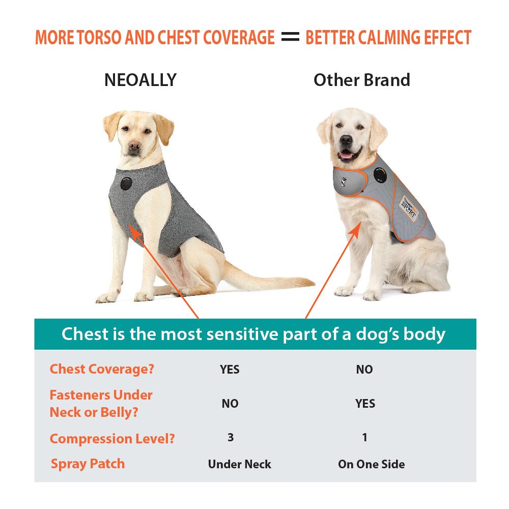 NeoAlly Upgraded Dog Surgical Recovery Vest for Dogs and Cats (Multi-Function)