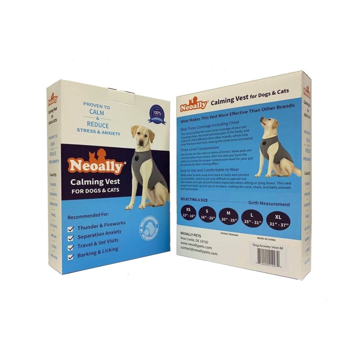 NeoAlly Upgraded Dog Surgical Recovery Vest for Dogs and Cats (Multi-Function)
