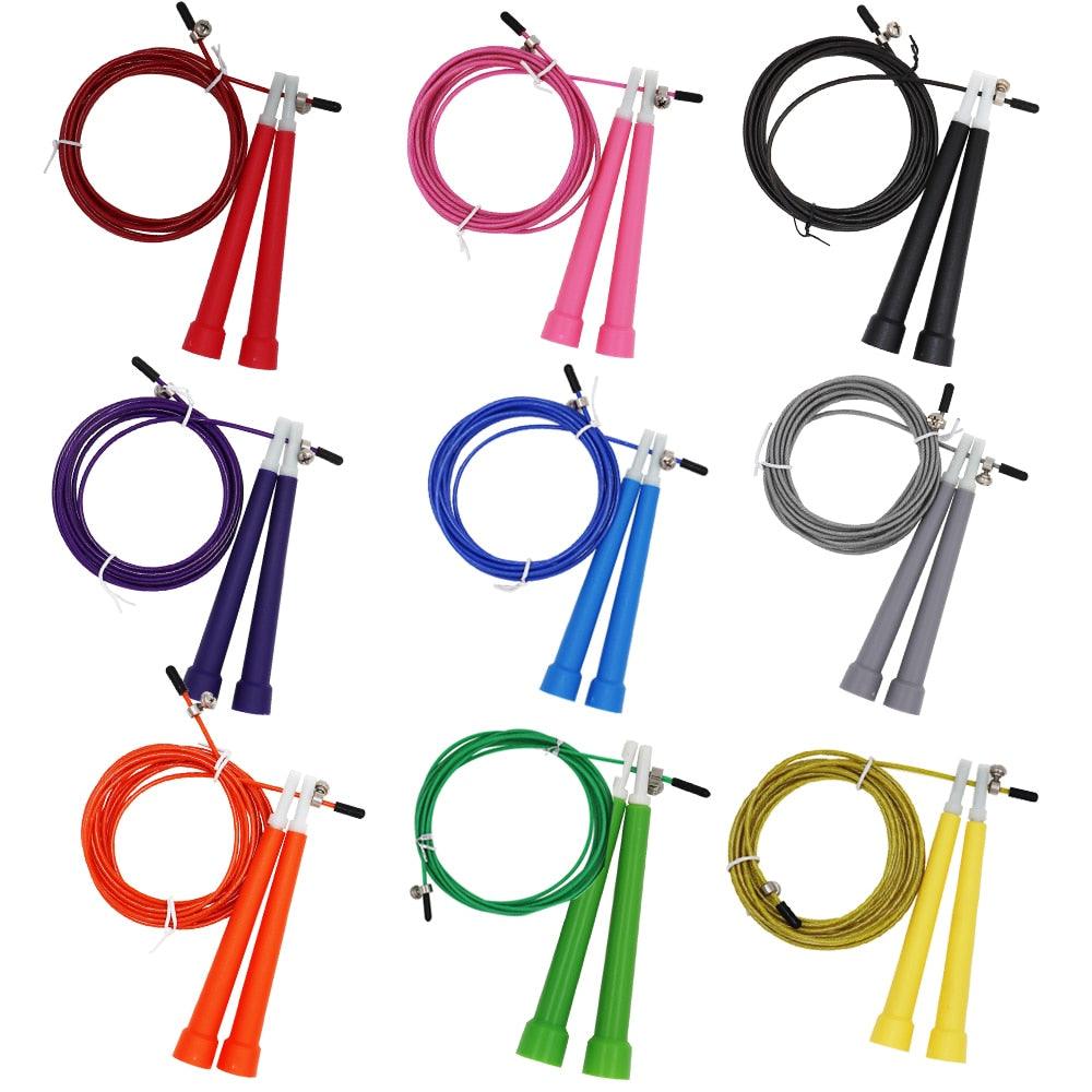 New Steel Wire Adjustable Fitness Skipping Jump Rope - 3 Meters
