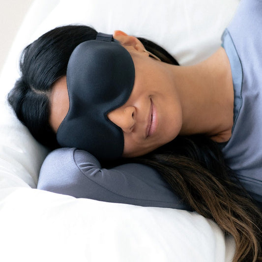 Nidra® Sleep Mask - 3D contoured eye mask designed for complete comfort in darkness
