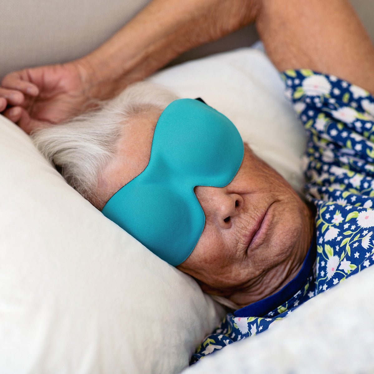 Nidra® Sleep Mask - 3D contoured eye mask designed for complete comfort in darkness