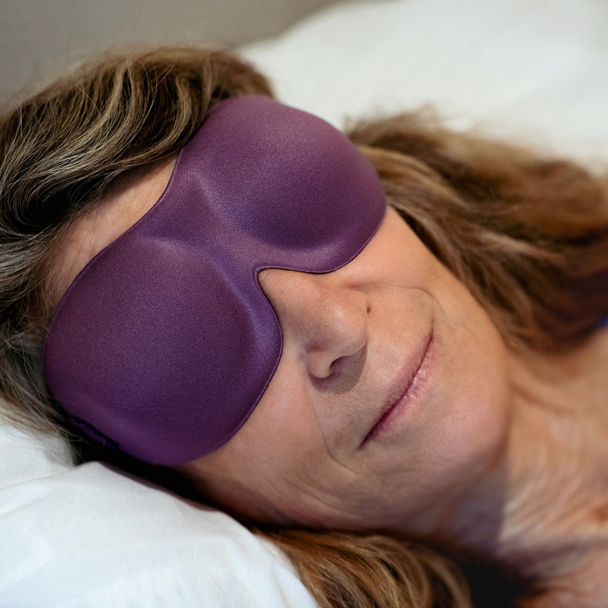 Nidra® Sleep Mask - 3D contoured eye mask designed for complete comfort in darkness